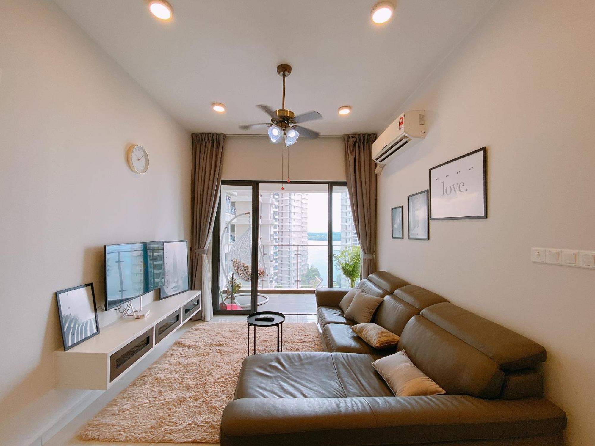 Ferienwohnung Country Garden Danga Bay By Lions Bay Johor Bahru Zimmer foto