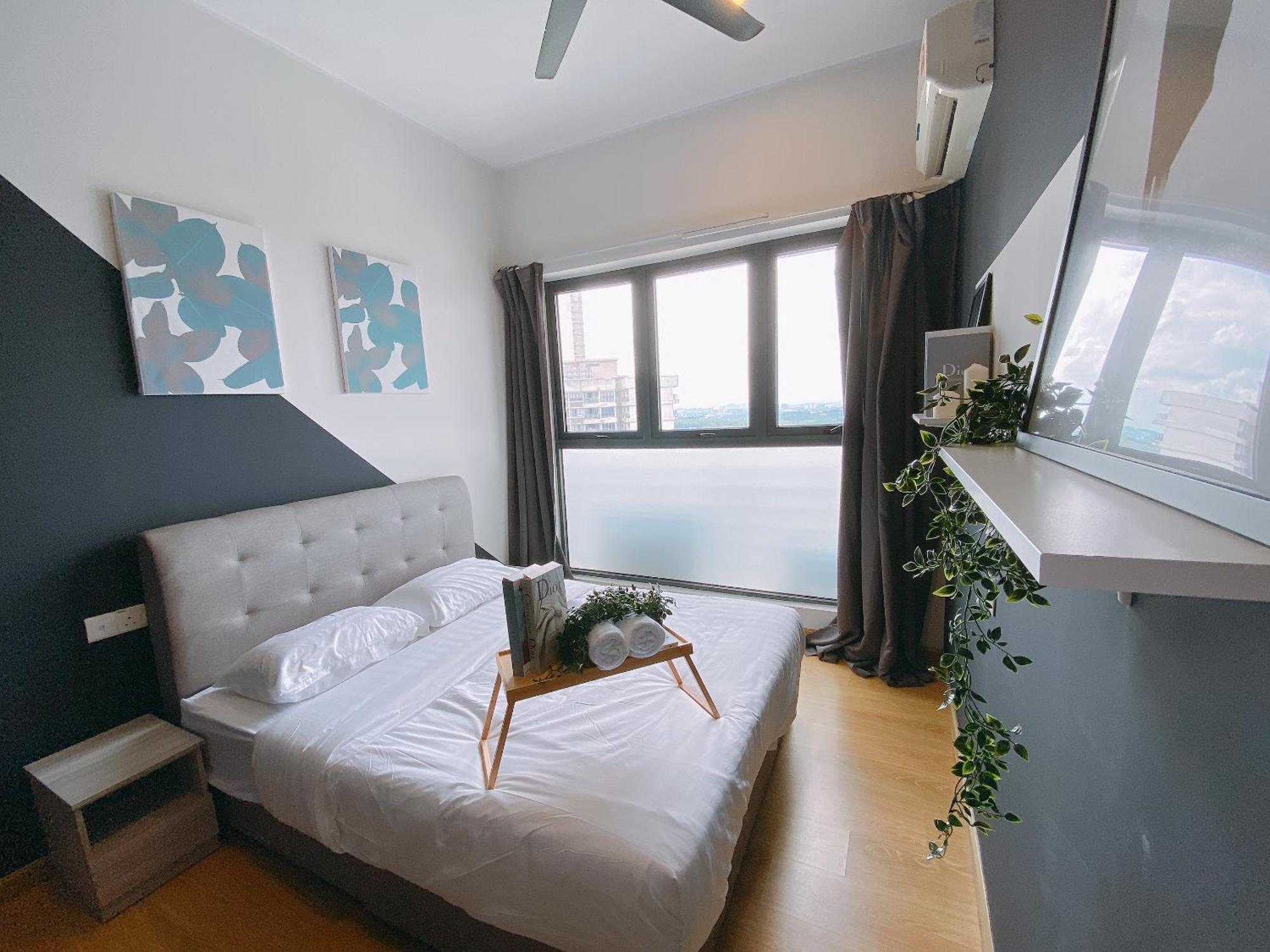 Ferienwohnung Country Garden Danga Bay By Lions Bay Johor Bahru Zimmer foto
