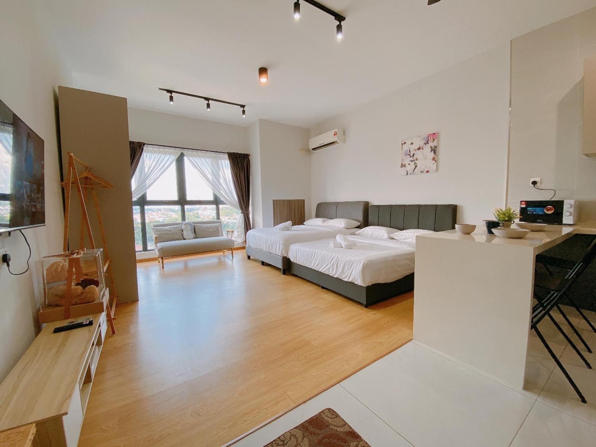 Ferienwohnung Country Garden Danga Bay By Lions Bay Johor Bahru Zimmer foto