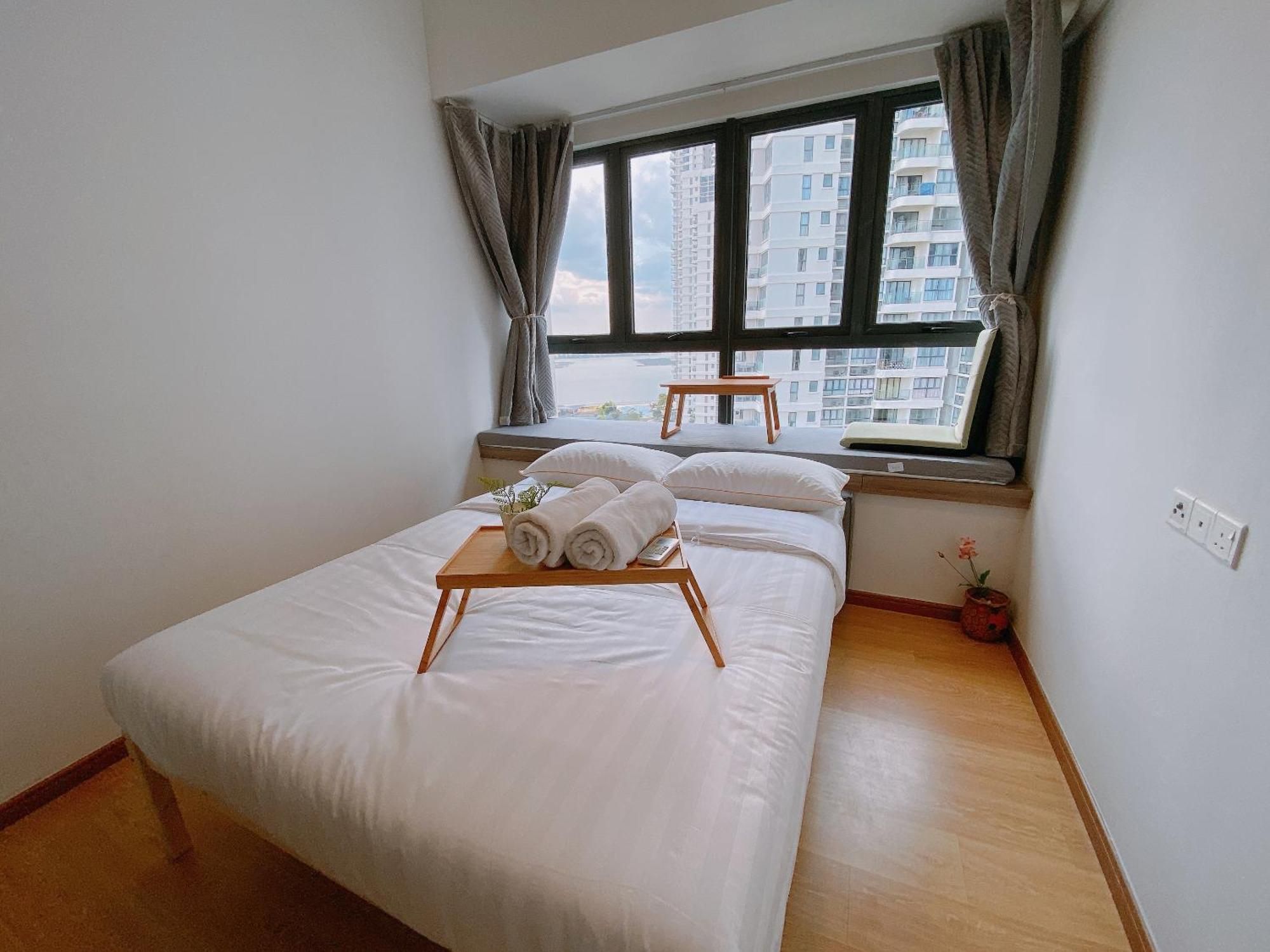 Ferienwohnung Country Garden Danga Bay By Lions Bay Johor Bahru Zimmer foto