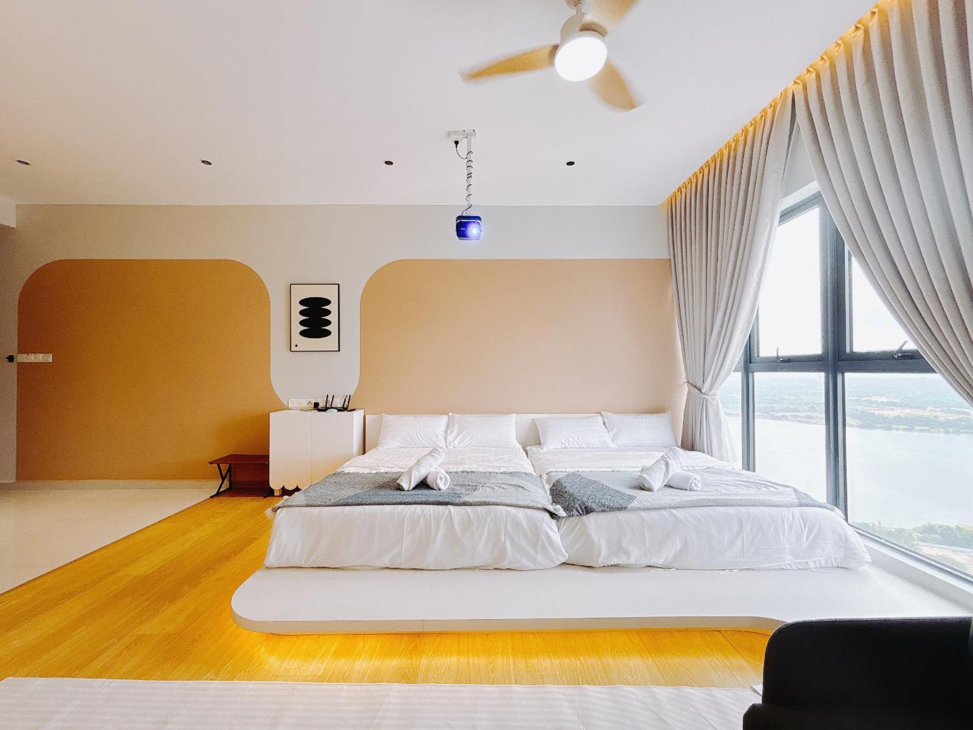 Ferienwohnung Country Garden Danga Bay By Lions Bay Johor Bahru Zimmer foto